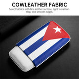 Nouvel Étui à Cigares en Cuir Portable de Voyage, Boîte Anti-Humidité, Cadeau Créatif pour Hommes Cigarloong