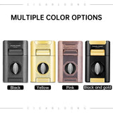 Briquet à Cigares Multifonctionnel 7 en 1, Coupe V et Plate, Aiguille Cigarloong