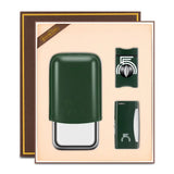 Ensemble Allume-Cigare et Coupe-Cigare en V, Écrin Cuir Voyage Cigarloong