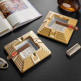 Cendrier cigare Cigarium finition luxe