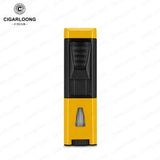 Briquet Coupe-Vent avec Porte-Cigare en Diamant Cigarloong