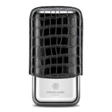 Étui à Cigares Portable, Humidor en Cuir de Vachette, Adapté 25mm de Diamètre Cigarloong
