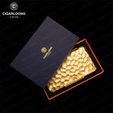 Humidor en Aluminium, Étui de Voyage 5 Cigares, Briquet et Coupe-Cigares Cigarloong