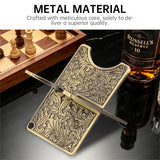 Support à Cigares Pliable en Métal, Design Sculpté Cigarloong