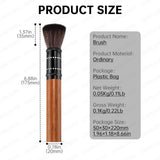 Brosse de Soin des Cigares, Portable, Poils de Renard Doux, Multi-Styles Cigarloong