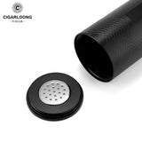 Tube à Cigares de Grand Diamètre avec Humidificateur Intégré, Hygromètre Cigarloong