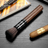Brosse de Soin des Cigares, Portable, Poils de Renard Doux, Multi-Styles Cigarloong