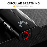 Ensemble Allume-Cigare et Coupe-Cigare en V, Écrin Cuir Voyage Cigarloong