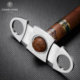 Coupe-Cigare Pointu en Acier Inoxydable, Guillotine de Poche Cigarloong