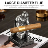 Porte-Cigares en Résine, Décoration de Bureau Créative Cigarloong