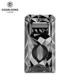 Allume-Cigare Gonflable Cinq en Un Diamant, Coupe-Vent, Perforateur à Ciseaux en V Cigarloong