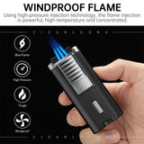 Briquet Multifonctionnel 4 en 1 avec Support de Voyage