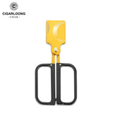 Coupe-Cigare Portable, Lame Acier Inoxydable, Étui en Cuir Cigarloong
