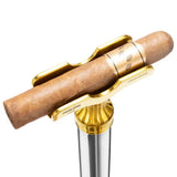Ensemble d'Outils pour Cigares, Plateau avec Perforateur, Briquet Coupe-Vent Cigarloong