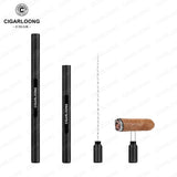 Aiguille de Poinçonnage à Cigares Multifonction 2 en 1, Fourchette Cachée, Outil de Voyage Cigarloong