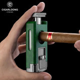 Briquet à Cigares 5 en 1 avec Aiguille Diamantée Cigarloong