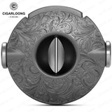 Coupe-Cigare Multifonctionnel Design UFO Coupe-V Inox Cigarloong