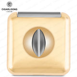 Coupe-Cigare Semi-Automatique en Forme de V, Lame Lisse, Support à Cigares Cigarloong