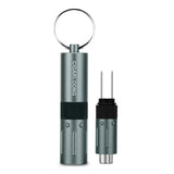 Perforeuse à Cigares 2 en 1, Épingle en Acier Inoxydable, Anti-Main Chaude, Boîte-Cadeau Cigarloong