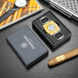 Ciseaux à Cigares Plats, Simples et Élégants Cigarloong