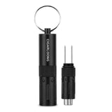 Perforeuse à Cigares 2 en 1, Épingle en Acier Inoxydable, Anti-Main Chaude, Boîte-Cadeau Cigarloong