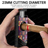 Ensemble Fumeur 2 en 1 : Briquet Coupe-Vent et Cendrier Grand Diamètre Cigarloong