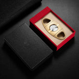 Coupe-Cigare Multifonction 2 en 1, Lame Tranchante Portable, Porte-Cigare Cigarloong