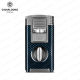 Briquet à Cigares 5 en 1 avec Aiguille Diamantée Cigarloong