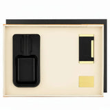 Coffret Cadeau Fumeur de Cigares 3 Pièces – Cendrier, Briquet, Ciseaux Cigarloong