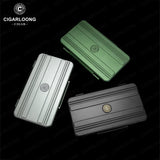 Étui à Cigares Portable, Étanche, Léger, Aluminium, Voyage, 5 Pièces, 20mm Cigarloong