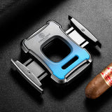 Ciseaux à Cigares, Lames en Acier Inoxydable, Cisaillement Flexible et Durable Cigarloong