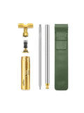 Ensemble d'Outils pour Cigares, Plateau avec Perforateur, Briquet Coupe-Vent Cigarloong