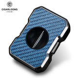 Coupe-Cigare Mini Portable de Voyage en Forme de V, Lame Tranchante en Acier Inoxydable, Modèle Exquis Cigarloong