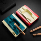 Cendrier Cigares Céramique Patchwork - Cigarium™