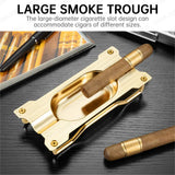 Ensemble Fumeur de Cigares Luxe – Cendrier, Ciseaux, Briquet Cigarloong