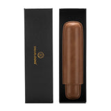 Étui cigares cuir portable, mini humidificateur de voyage, support tube unique Cigarloong