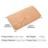 Copeaux de Bois de Cèdre Espagnol pour Humidor, 3 Tailles Cigarloong