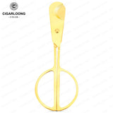 Ciseaux à Cigares, Lame Lisse, Acier Inoxydable, Outil Simple Portable Cigarloong
