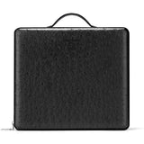 Boîte à Cigares Portable, Humidificateur Cuir de Vache, Fermeture à Glissière, 10 Pièces Cigarloong