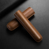 Étui cigares cuir portable, mini humidificateur de voyage, support tube unique Cigarloong