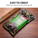 Pochettes Hydratantes pour Cigares, Sac Scellé de Voyage Cigarloong