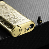 Briquet à Cigare avec Perceuse Intégrée, Motifs Bronze Antique Cigarloong
