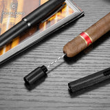 Aiguille de Poinçonnage à Cigares Multifonction 2 en 1, Fourchette Cachée, Outil de Voyage Cigarloong