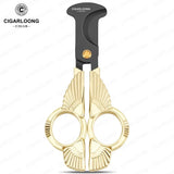Coupe-Cigare Acier Inoxydable, Lame Lisse, Grand Calibre Cigarloong
