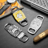 Ciseaux Cigares Plats Élégants - Cigarium™