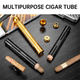 Tube à Cigare Multifonctionnel avec Perceuse et Copeaux de Cèdre Cigarloong