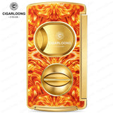Coupe-Cigare Portable 3 en 1, Ciseaux en Forme de V, Perforateur Cigarloong