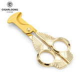 Coupe-cigare acier inoxydable lame lisse grand calibre