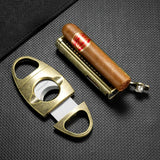 Coffret Cigares 2 Pièces Briquet Coupe-Cigare - Cigarium™