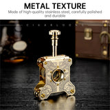 Coupe-Cigare en Métal Délicat, Acier Inoxydable, Bureau de Luxe Grand Calibre Cigarloong